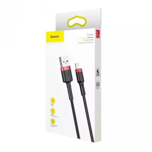 Baseus USB naar Lightning Kabel - 0.5 meter - Zwart