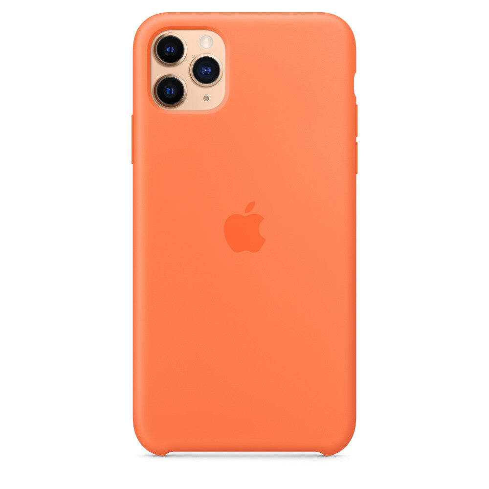 Apple iPhone 11 Pro Max Silicone Case - Oranje