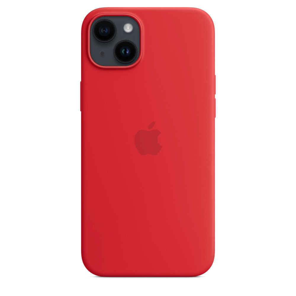 Apple iPhone 14 Plus Silicone Case met MagSafe - (PRODUCT)RED