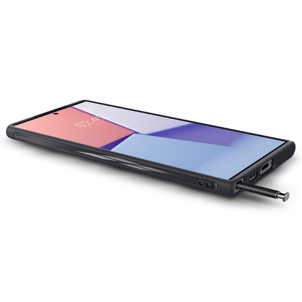 Spigen Cyrill Color Brick Hoesje voor Samsung Galaxy S23 Ultra - Zwart