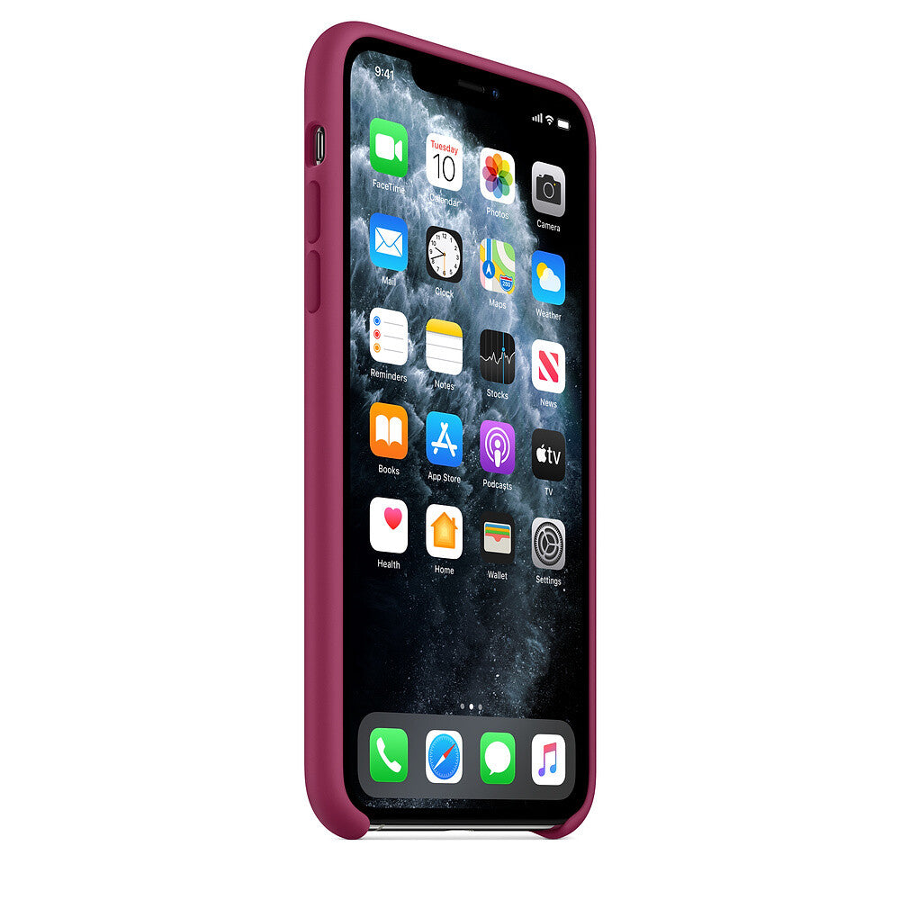 Apple iPhone 11 Pro Max Silicone Case - Paars