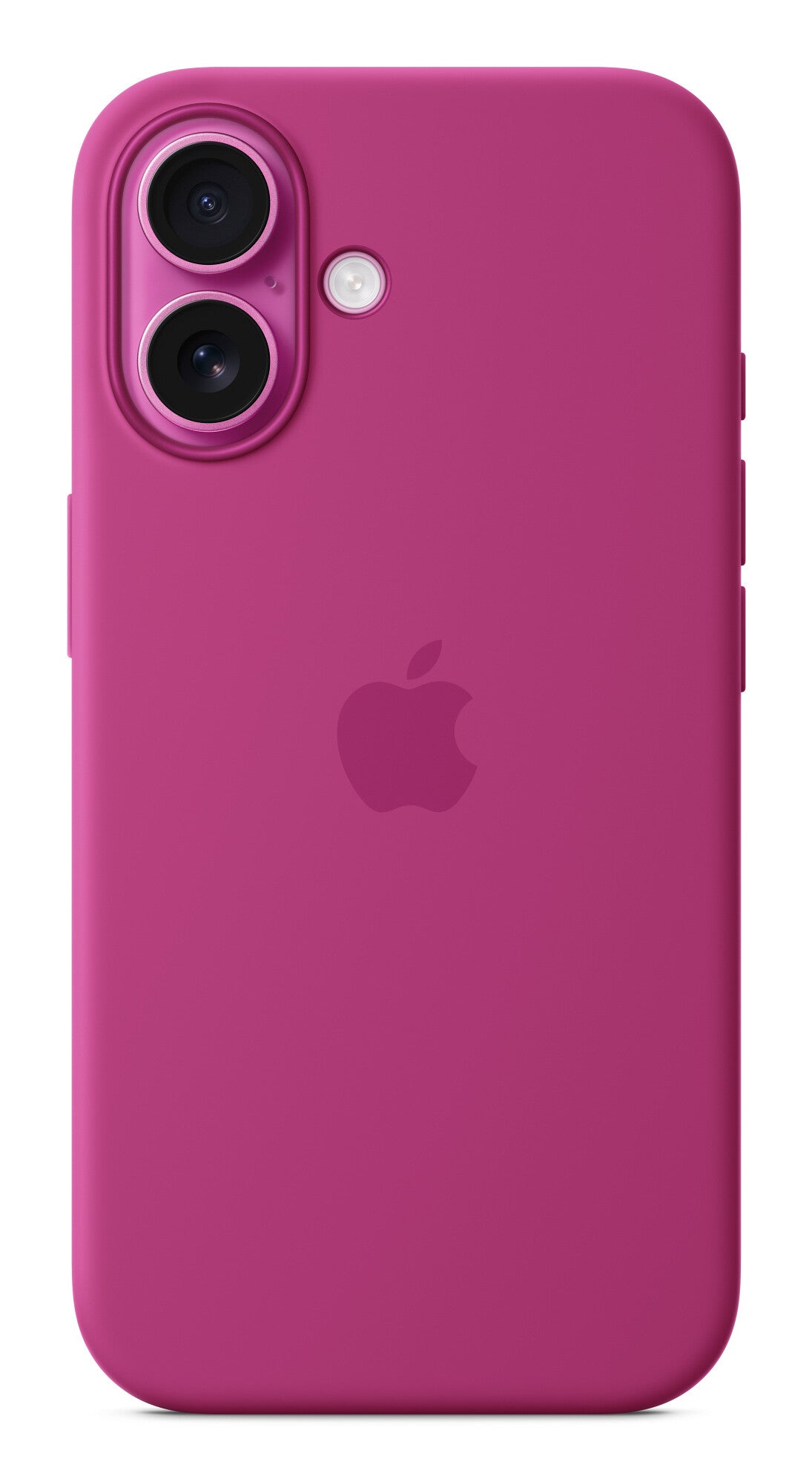 Apple iPhone 16 Silicone Case met MagSafe - Fuchsia