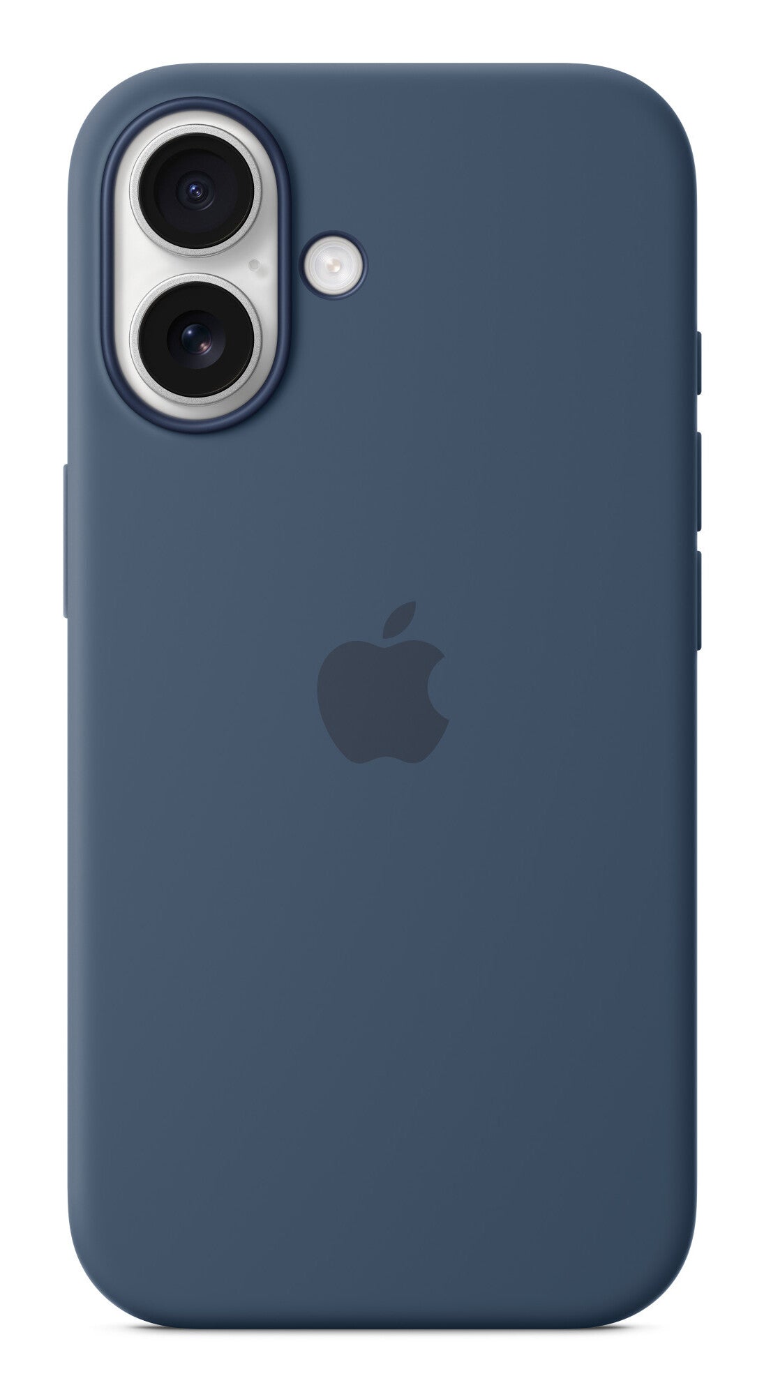 Apple iPhone 16 Silicone Case met MagSafe - Denim Blauw