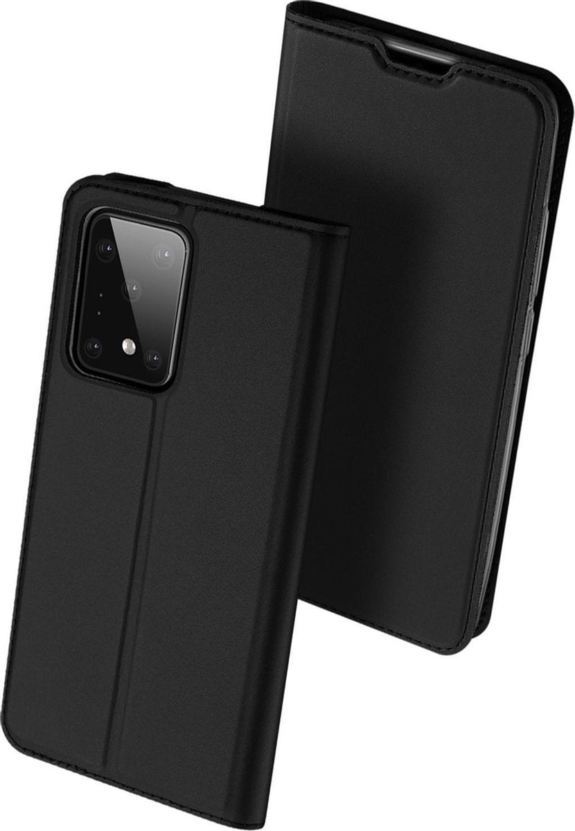 Dux Ducis Slim Softcase Book Hoesje voor Samsung Galaxy S20 Ultra - Zwart