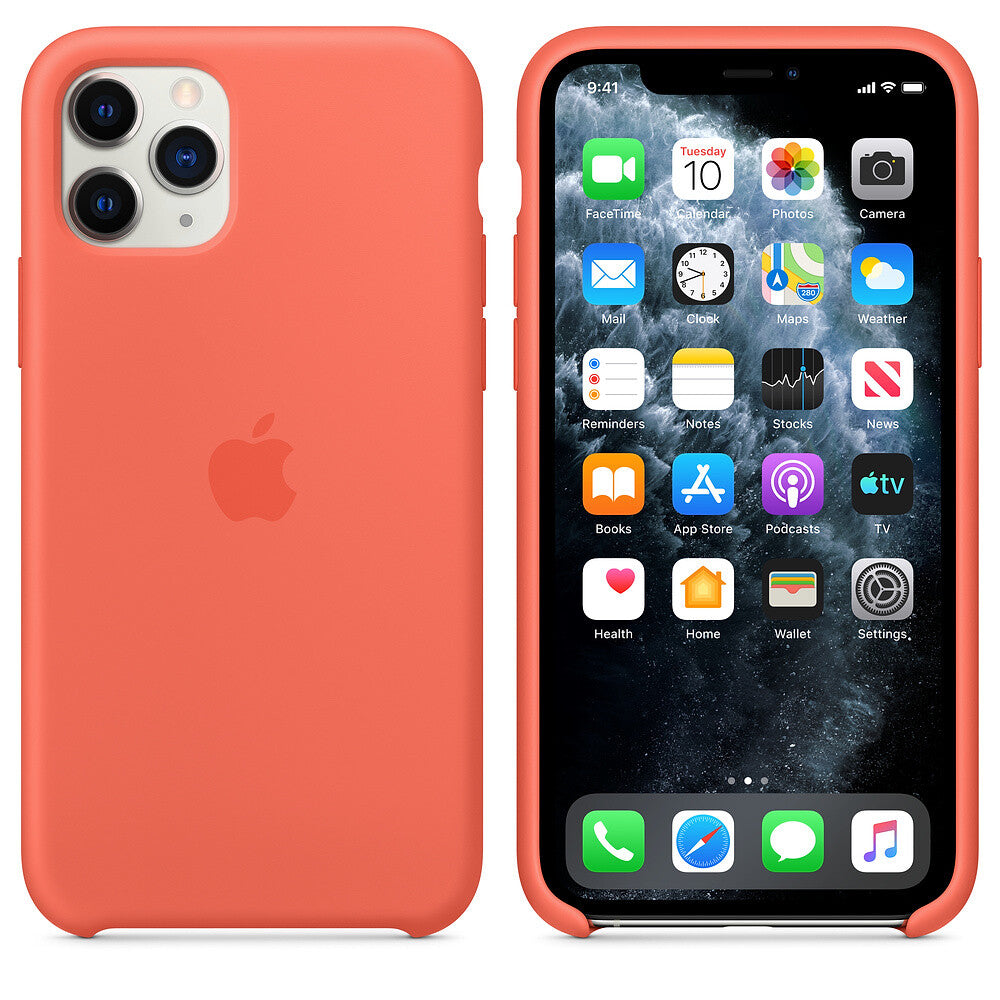 Apple iPhone 11 Pro Silicone Case - Mandarijn