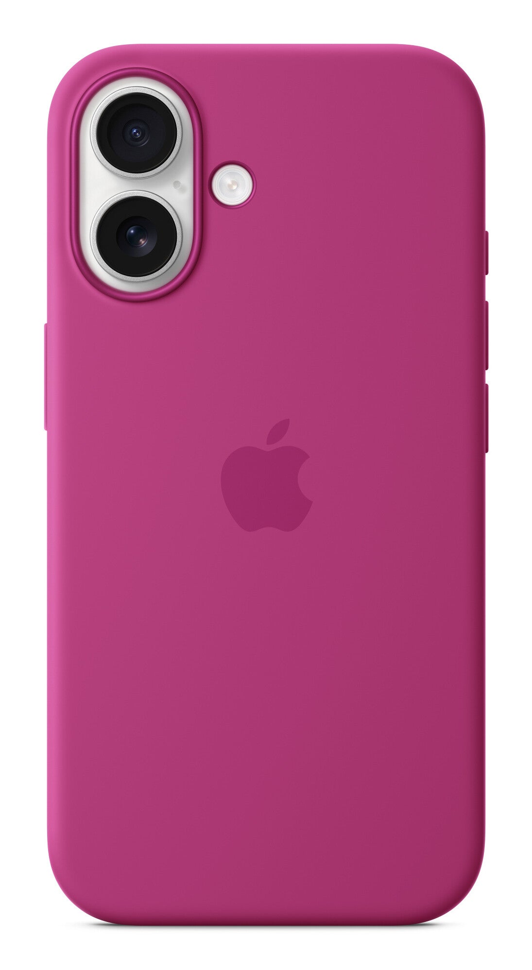 Apple iPhone 16 Silicone Case met MagSafe - Fuchsia