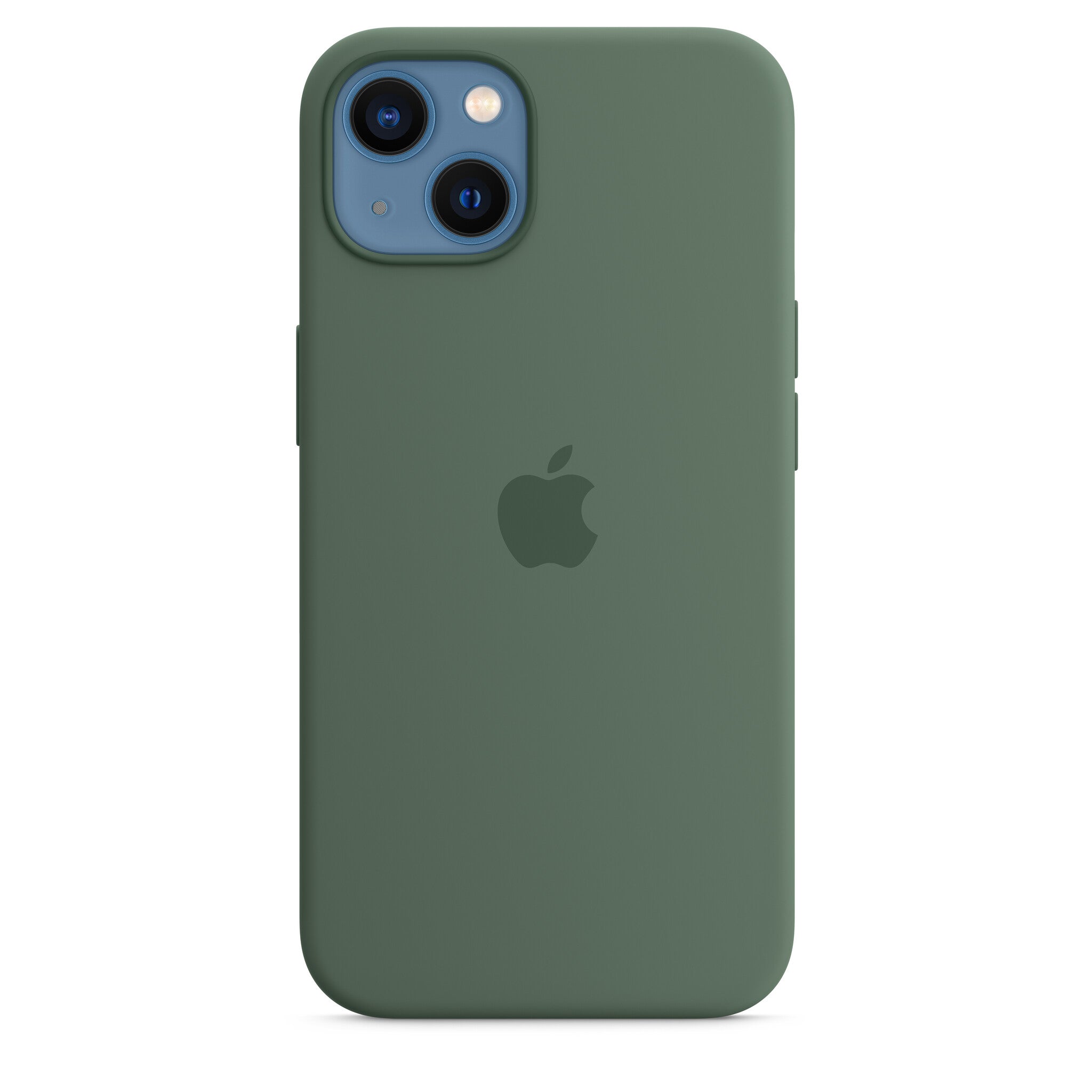 Apple iPhone 13 Silicone Case met MagSafe - Eucalyptus