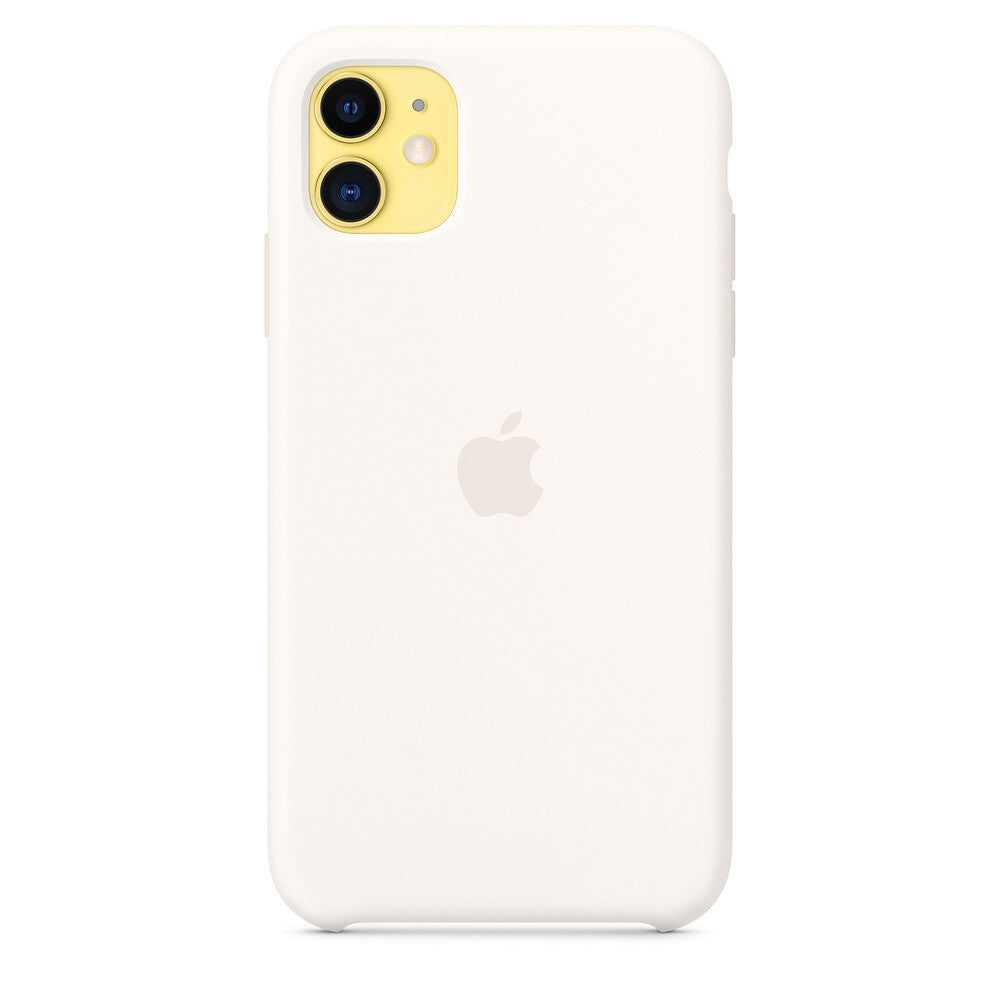 Apple iPhone 11 Silicone Case - Wit