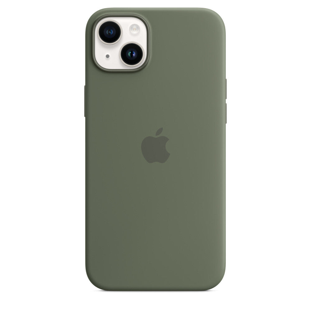 Apple iPhone 14 Plus Silicone Case met MagSafe - Groen