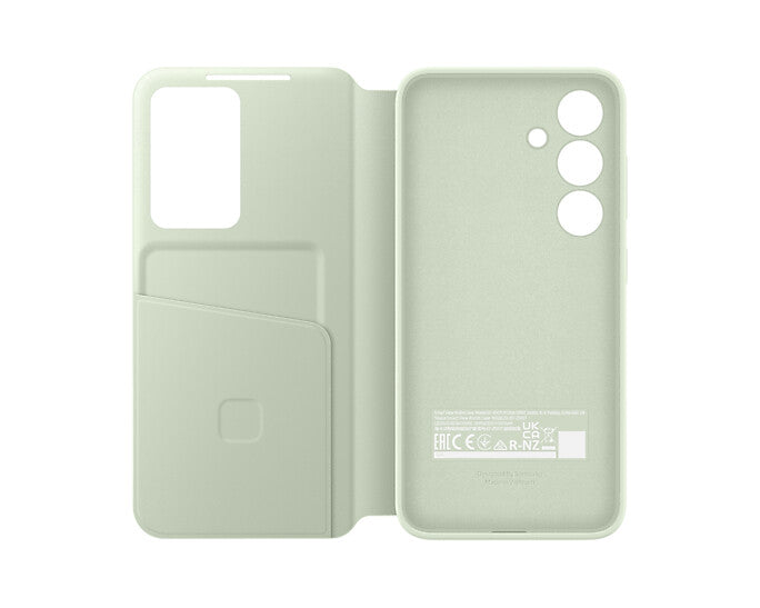 Samsung Smart View Wallet Case voor Samsung Galaxy S24 - Lichtgroen