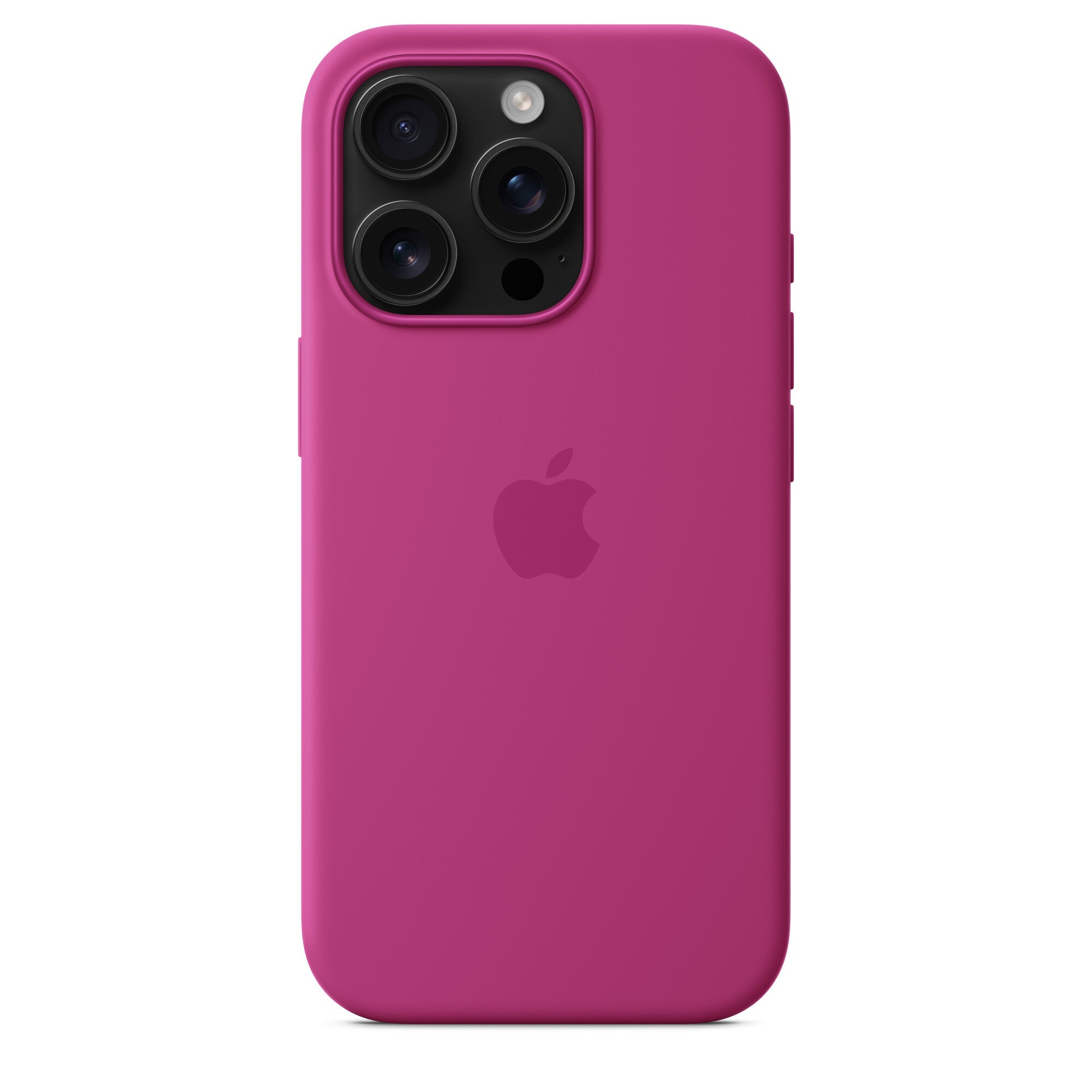 Apple iPhone 16 Pro Silicone Case met MagSafe - Fuchsia