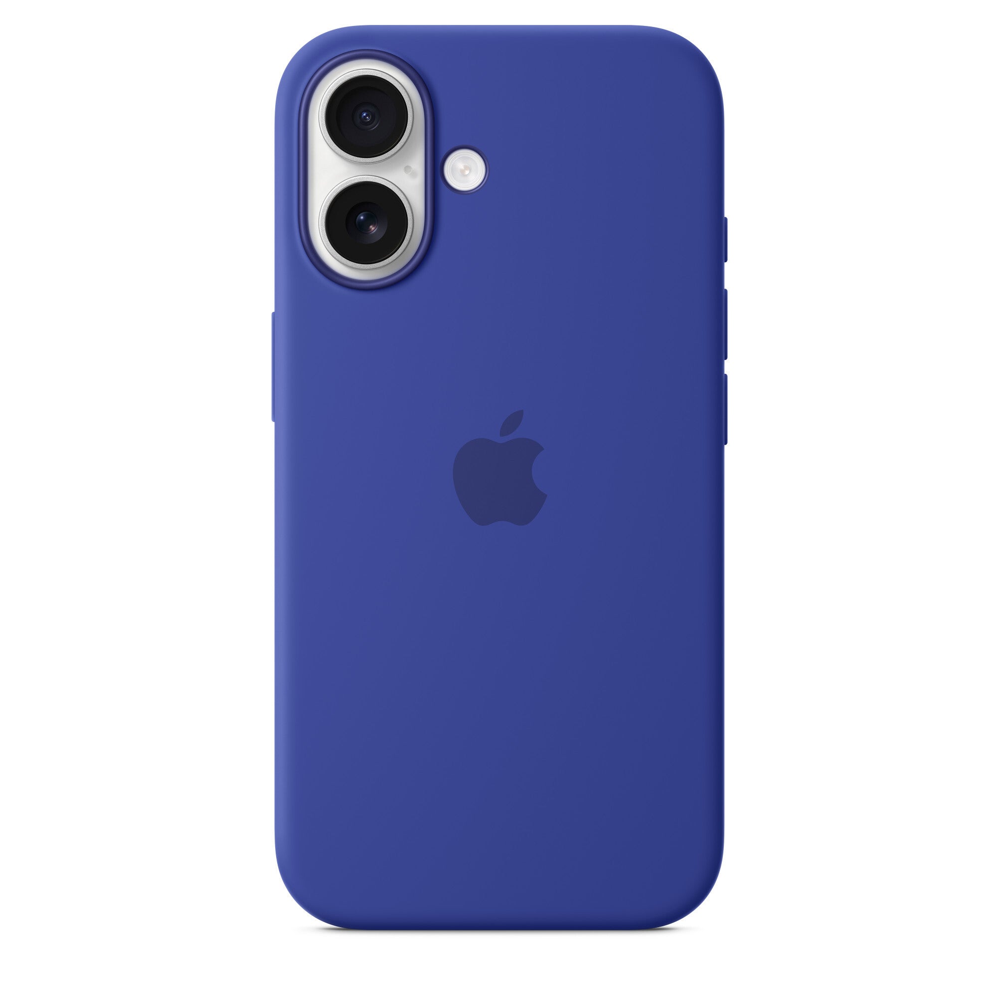 Apple iPhone 16 Silicone Case met MagSafe - Storm Blue