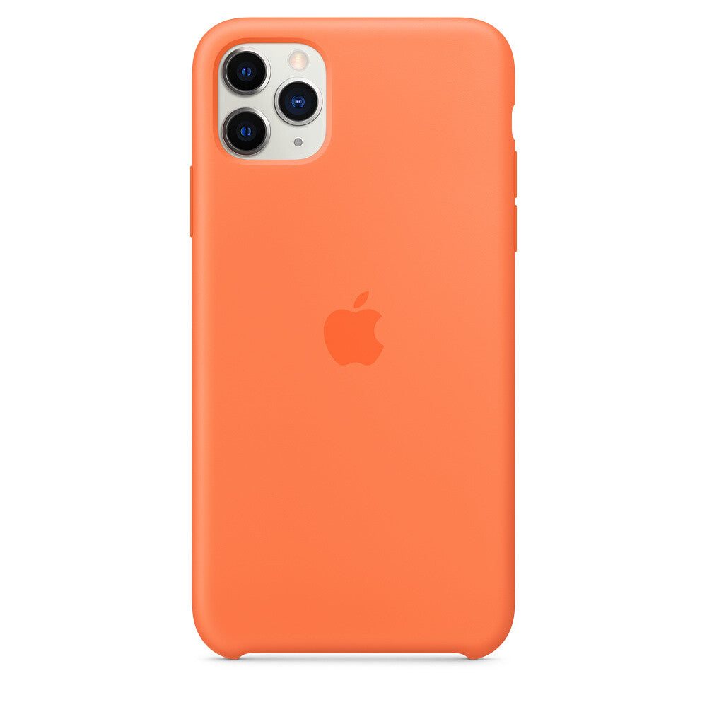 Apple iPhone 11 Pro Max Silicone Case - Oranje