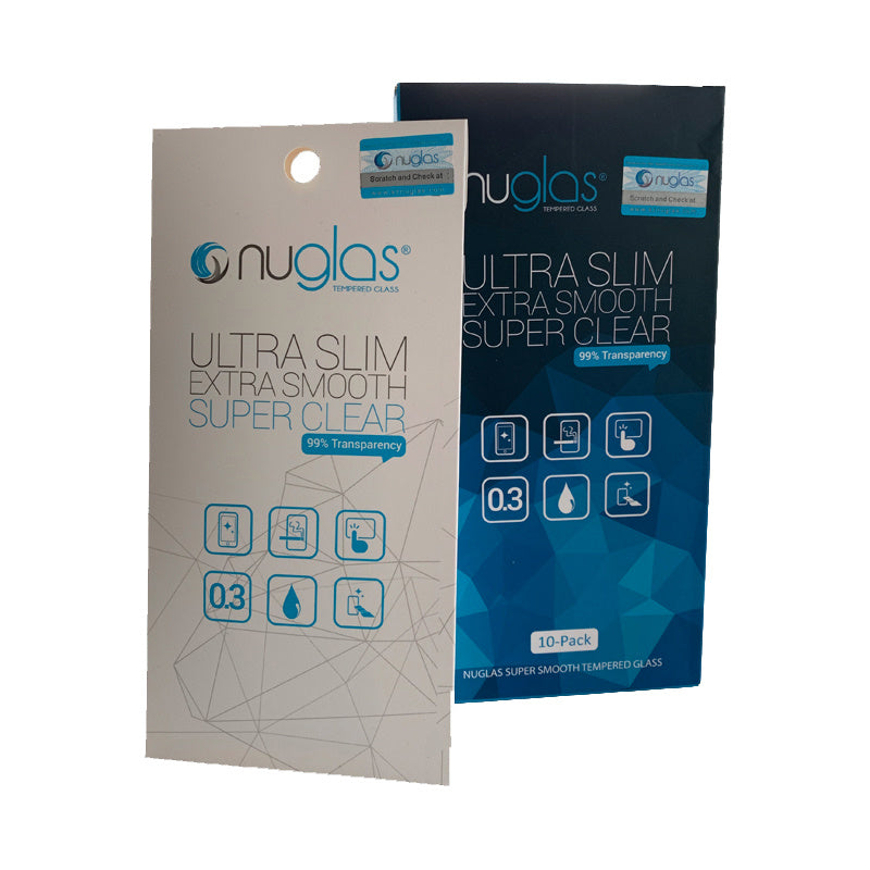 NuGlas voor iPhone Xs Max/11 Pro Max - 10-pack - screenprotector - Transparant