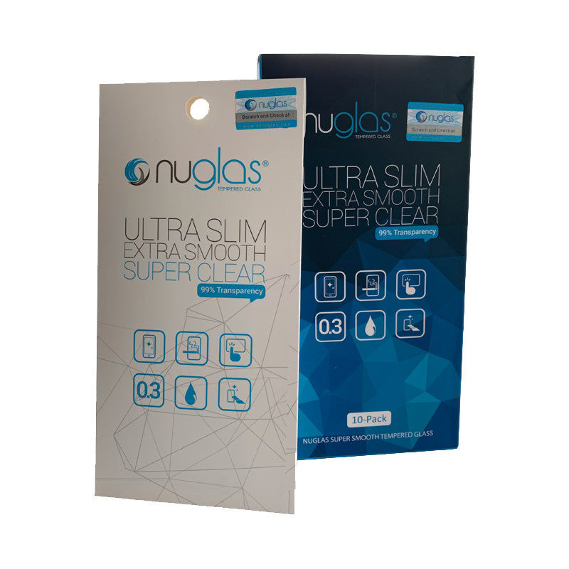 NuGlas voor iPhone 12/12 Pro - 10-pack - screenprotector - Transparant