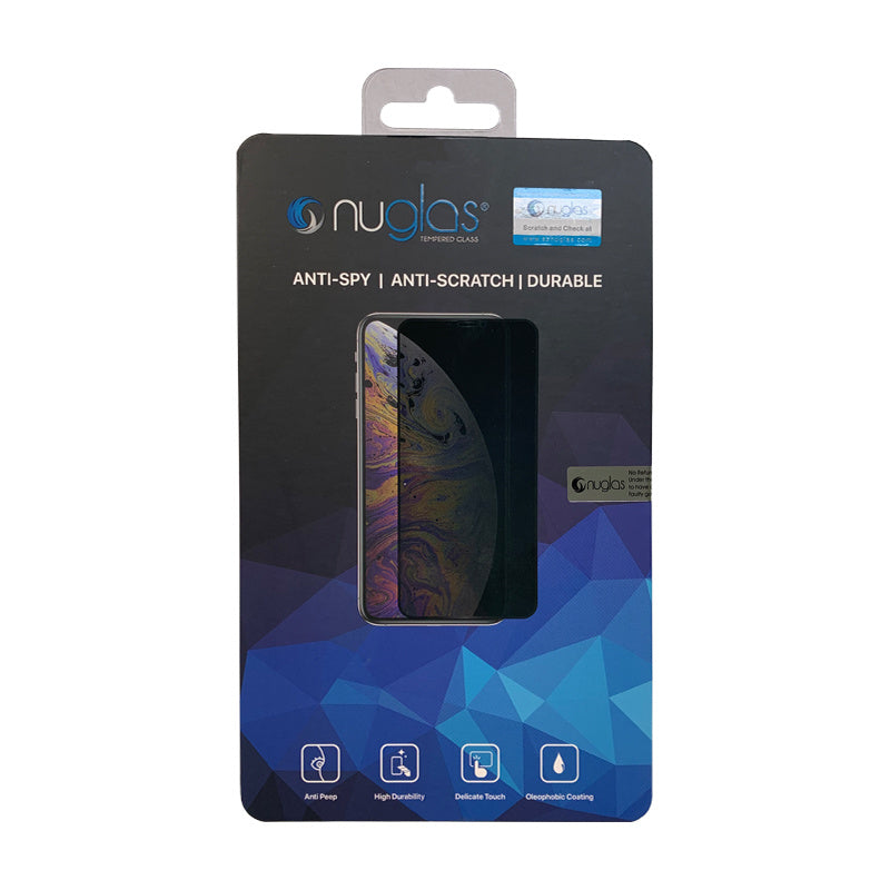 NuGlas voor iPhone 12 Pro Max - privacy screenprotector - 360 graden Bescherming