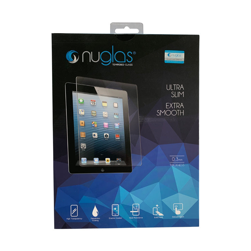 NuGlas screenprotector voor iPad (2019 t/m 2021) 10.2-inch - Transparant