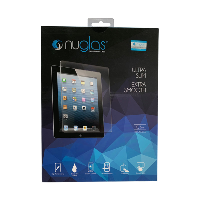 NuGlas screenprotector voor iPad (2017, 2018, Air, Air 2 en Pro 9.7-inch) - Transparant