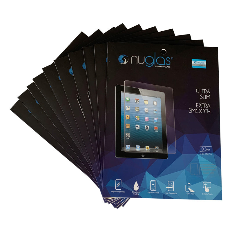 NuGlas voor iPad Pro 12.9-inch (2018 t/m 2022) - 10-pack - screenprotector - Transparant